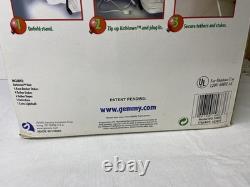 Vintage RARE 8' Snowman Family of 3 Christmas Carols AirBlown Inflatable Gemmy