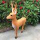 Vintage Reindeer Buck Blow Mold Christmas Yard Decor Union Products 35 1989