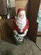 Vintage Santa Bag Of Toys 46 Inches Blow Mold Holiday Christmas Yard Decor