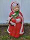 Vintage Santa's Best Mrs. Claus? 40 Lighted Blow Mold Christmas Yard Decor