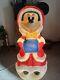 Vintage Santas Best Minnie Mouse Caroler 32 Lighted Christmas Blow Mold