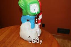 Vintage Santas Best Walt Disney Lighted Blow Mold 36 Goofy Merry Christmas 2000