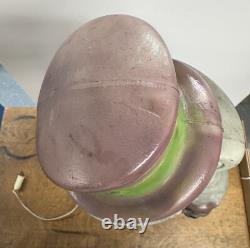 Vintage Skeleton Blow Mold Halloween Don Featherstone Cape Top Hat 33 Inch