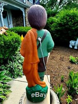 Vintage TPI Blow Mold Christmas Drummer Boy Nativity Canada Yard Decor 2002