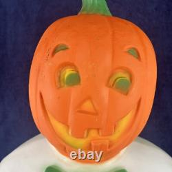 Vintage TPI Farley 1993 Ghost Pumpkin Head Halloween Blow Mold Lighted 24 BOO
