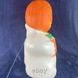 Vintage TPI Farley 1993 Ghost Pumpkin Head Halloween Blow Mold Lighted 24 BOO