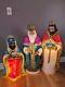 Vintage Tpi Nativity Set 3 Wise Men Blow Molds Christmas Decor Wiseman