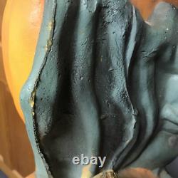 Vintage Trendmaster Bat and Pumpkin Totem Stack Halloween Foam Mold 1993 Vintage Trendmaster Bat and Pumpkin Totem Stack Halloween Foam Mold 1993