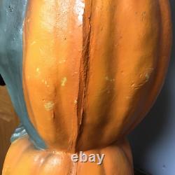 Vintage Trendmaster Bat and Pumpkin Totem Stack Halloween Foam Mold 1993 Vintage Trendmaster Bat and Pumpkin Totem Stack Halloween Foam Mold 1993