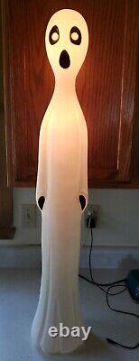 Vintage Union Blow Mold Don Featherstone 37 Ghost Pencil Candle Halloween Alien