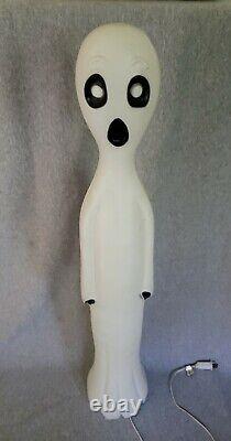 Vintage Union Blow Mold Don Featherstone 37 Ghost Pencil Candle Halloween Alien