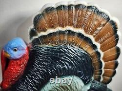 Vintage Union Don Featherstone 25 Thanksgiving Turkey Blow Mold Lighted