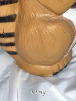 Vintage Union Products Blow Mold Raccoon 13 Tall RARE ESTATE SALE FIND