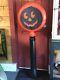 Vintage Union Products Halloween Silhouette Moon Blow Mold Light Lamp Post