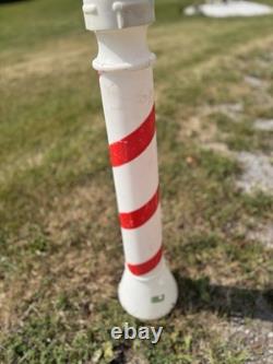 Vintage Union Products Reindeer Parking Blow Mold 54 Candy Cane Pole Light Vintage Union Products Reindeer Parking Blow Mold 54 Candy Cane Pole Light