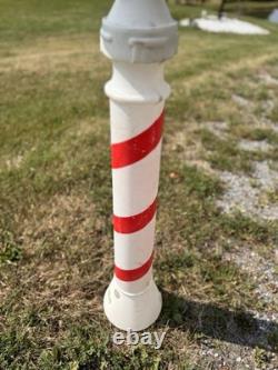 Vintage Union Products Reindeer Parking Blow Mold 54 Candy Cane Pole Light Vintage Union Products Reindeer Parking Blow Mold 54 Candy Cane Pole Light