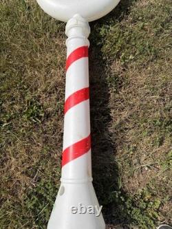 Vintage Union Products Reindeer Parking Blow Mold 54 Candy Cane Pole Light Vintage Union Products Reindeer Parking Blow Mold 54 Candy Cane Pole Light