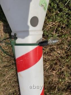 Vintage Union Products Reindeer Parking Blow Mold 54 Candy Cane Pole Light Vintage Union Products Reindeer Parking Blow Mold 54 Candy Cane Pole Light