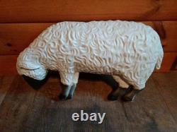 Vtg. 1989 Union Products 2 White Lambs & 1 Black Sheep Blow Mold Rare No Lights Vtg. 1989 Union Products 2 White Lambs & 1 Black Sheep Blow Mold Rare No Lights