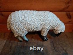 Vtg. 1989 Union Products 2 White Lambs & 1 Black Sheep Blow Mold Rare No Lights Vtg. 1989 Union Products 2 White Lambs & 1 Black Sheep Blow Mold Rare No Lights
