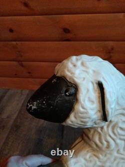 Vtg. 1989 Union Products 2 White Lambs & 1 Black Sheep Blow Mold Rare No Lights Vtg. 1989 Union Products 2 White Lambs & 1 Black Sheep Blow Mold Rare No Lights