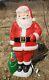 Vtg Blow Mold Santa Claus 5 Tall Christmas Lighted Yard Decoration