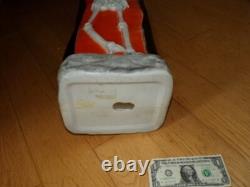 Vtg Blowmold Halloween Skeleton Top Hat Don Featherstone Tombstone RIP Vtg Blowmold Halloween Skeleton Top Hat Don Featherstone Tombstone RIP