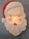 Vtg Christmas Santa Claus Face Head 22 Lighted Blow Mold Union Products Decor