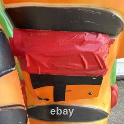 Vtg Disney Tigger Christmas 36 Lighted Plastic Blow Mold Santa's Best Vtg Disney Tigger Christmas 36 Lighted Plastic Blow Mold Santa's Best