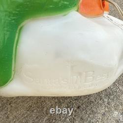 Vtg Disney Tigger Christmas 36 Lighted Plastic Blow Mold Santa's Best Vtg Disney Tigger Christmas 36 Lighted Plastic Blow Mold Santa's Best