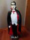 Vtg Don Featherstone Bela Lugosi Dracula Halloween Lighted Blow Mold-42- Nice