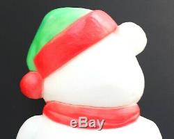 Vtg Empire 35 Christmas Polar Bear Blow Mold Plastic Christmas Yard Decoration