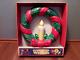 Vtg Empire Lighted Christmas Candle Wreath Blow Mold -original Box 22 Tall
