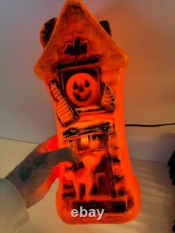 Vtg Halloween Empire Haunted House Blow Mold SEE PICS Vtg Halloween Empire Haunted House Blow Mold SEE PICS