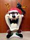 Vtg Santa's Best Tasmanian Devil Lighted Christmas Blow Mold 40 -rare