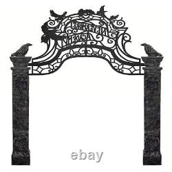 Wednesday 10-ft Talking LED Nevermore Academy Arch Yard Decoration Wednesday 10-ft Talking LED Nevermore Academy Arch Yard Decoration