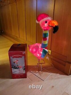 Wondershop Target Tinsel Lit Flamingo Christmas Indoor Outdoor