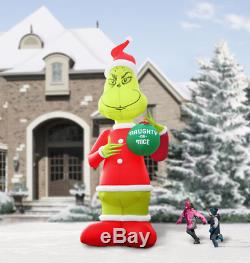 X LARGE Unique 18FT INFLATABLE AIRBLOWN DR SEUSS GRINCH Christmas Holiday Light