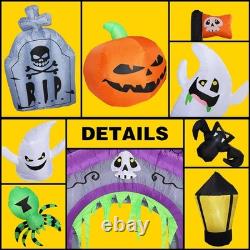 ZPISF Halloween Inflatables Giant 12.5 FT Haunted House Castle Archway Outdoor ZPISF Halloween Inflatables Giant 12.5 FT Haunted House Castle Archway Outdoor